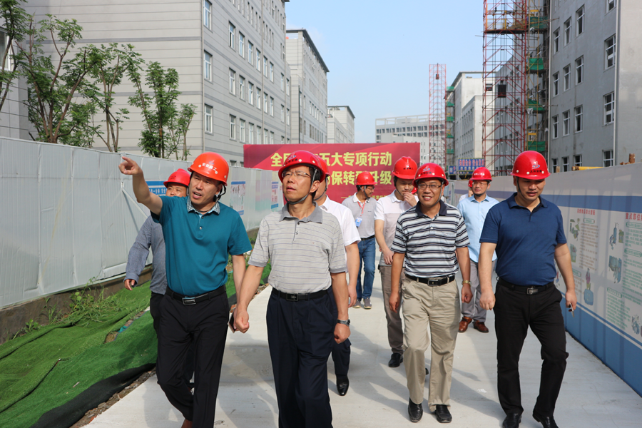 王厚良副总司理赴安建投资太和、广德项目视察指导事情