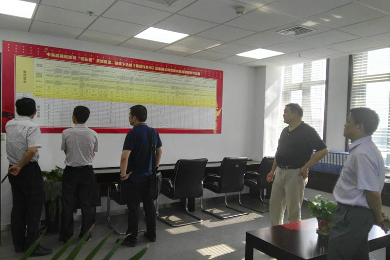 省委巡视整改事情阶段性评估验收组到365英国上市集团实地复核