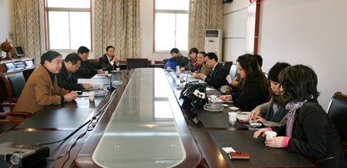 集团公司副总司理王礼义会见欧盟代表Silvia Sartori女士