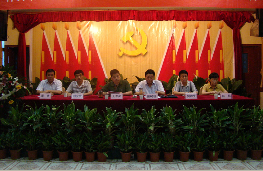 省装置公司党委召开纪念建党九十周年暨“一先两优”表扬大会