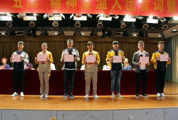 重温入团誓词，，，，，践行青春誓言