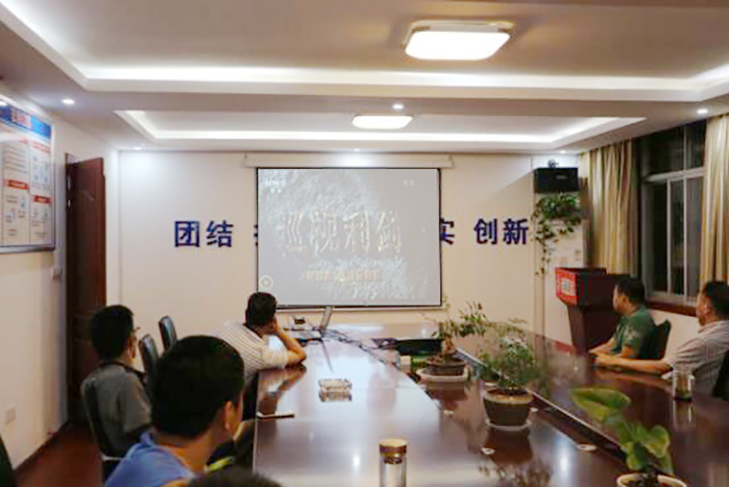 太和县安建组织员工整体寓目专题片《巡视利剑》