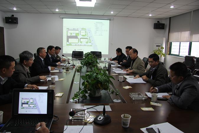 集团公司总司理赵时运一行莅临省建科院调研