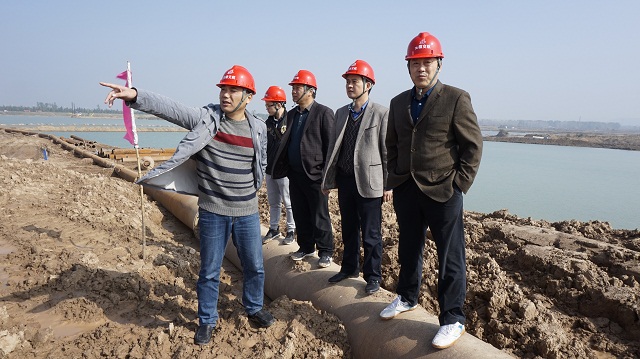 集团公司副总司理许克顺前往淮北市调研指导市场谋划事情