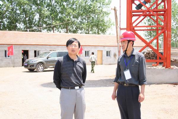省路桥集团童宗胜董事长到皖北片部分项目指导事情
