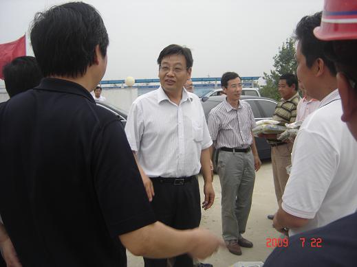 李建副厅长调研合肥港码头项目清静文明创365英国上市作