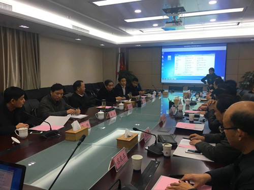 庐江县政府向导来集团公司考察