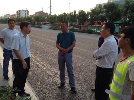 奋力刷新迎宾道  同心建设美固镇