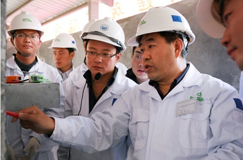 中欧修建节能培训在安徽365英国上市技师学院校盛大举行