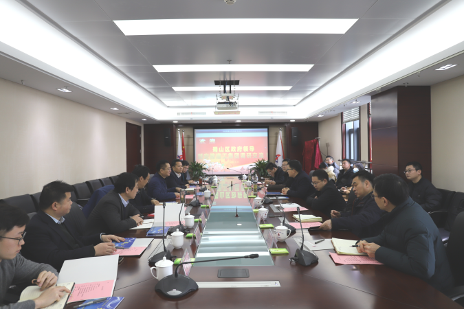 刘家静会见蜀山戋戋长杨森一行