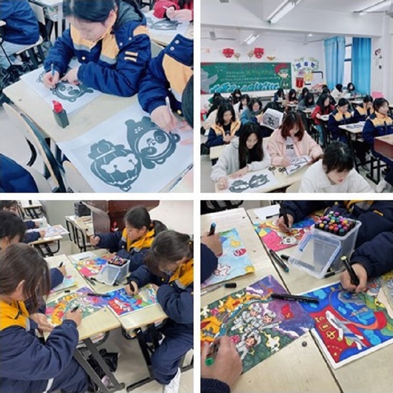 修建艺术系绘画、剪纸社团活动.jpg