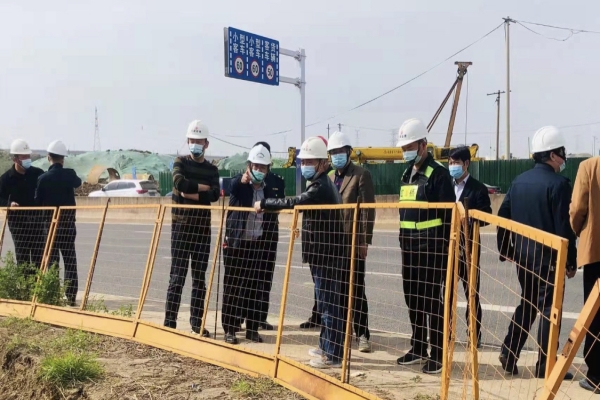 合肥市交通运输局副局长徐浩一行赴安徽路港公司所属项目督查指导