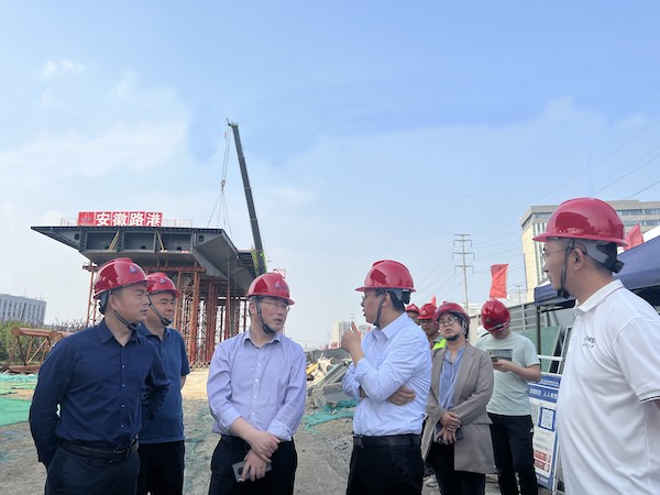 安徽路港公司召开“重大都会情形下紧邻运营地铁高架桥施工要害手艺与风险控制研究”科研项目推进会