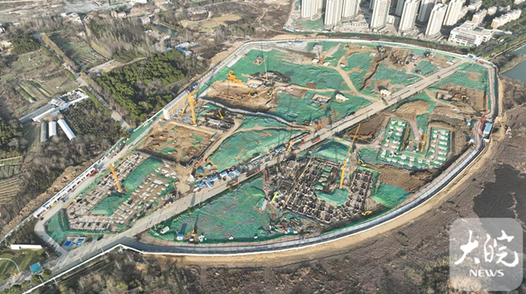 媒体聚焦丨“新安晚报”报道安徽三建承建的合肥一中淝河校区项目建设取得阶段性效果