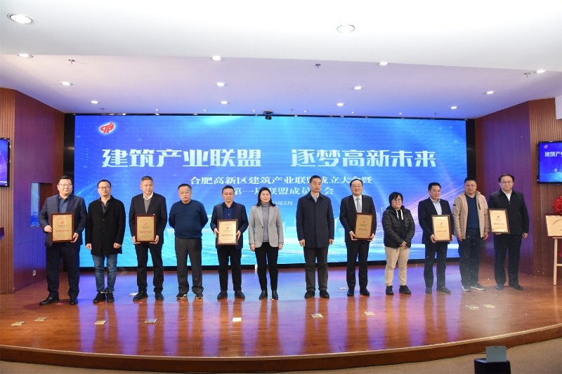 安徽路港中选合肥高新区修建工业同盟副理事长单位