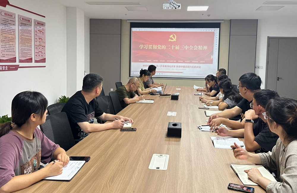 365英国上市装置所属单位认真学习贯彻党的二十届三中全会精神（一）