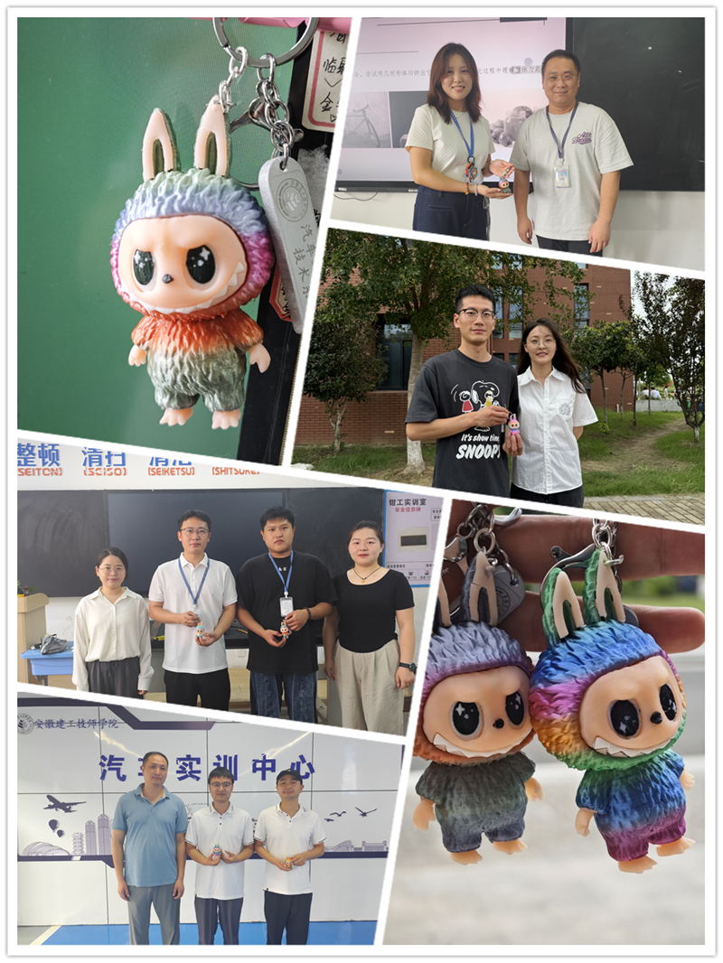 3D打印凝爱意  情满校园念师恩——安徽365英国上市技师学院汽车与机电手艺系团总支开展西席节感恩活动