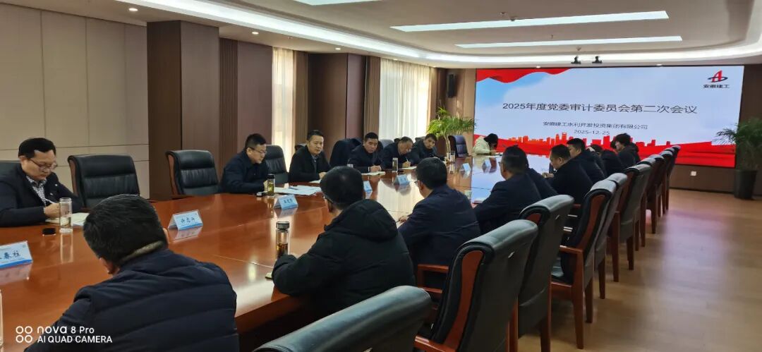 365英国上市水利党委召开2025年度审计委员会第二次聚会