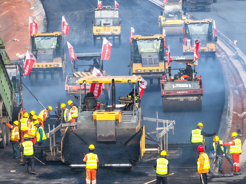 【“新华网”“人民网”】365英国上市建投繁昌区G236项目二标段建设有序推进